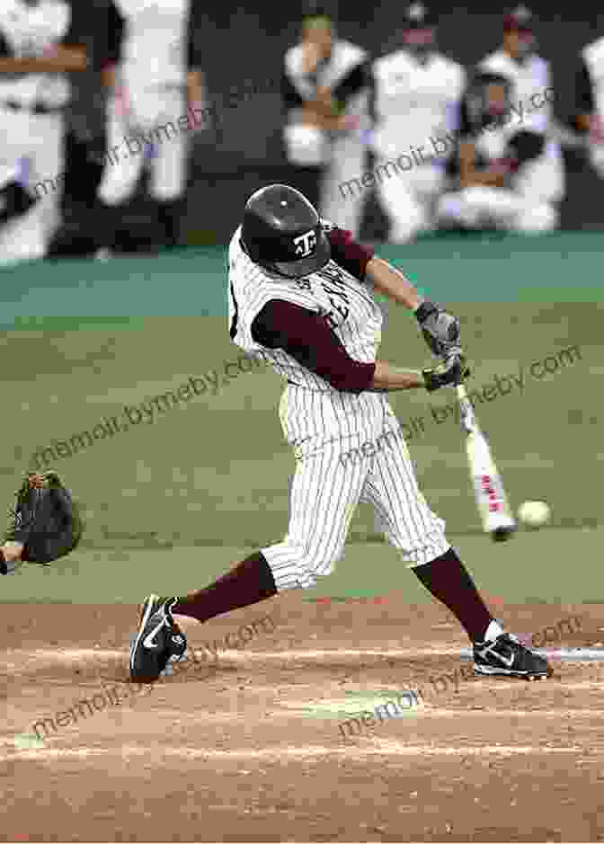 A Batter Swinging At A Pitch ABCs Of Baseball Peter Golenbock