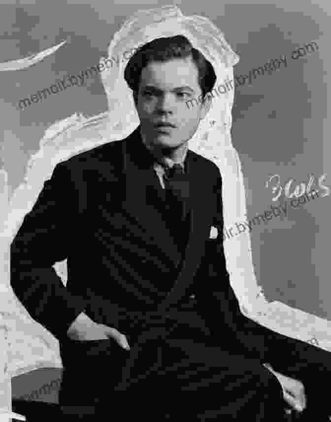 A Black And White Image Of A Young Orson Welles, Circa 1930s. Young Orson: The Years Of Luck And Genius On The Path To Citizen Kane