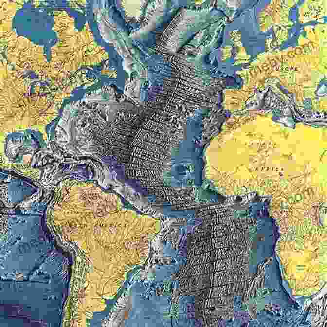 A Captivating Image Of The Atlantic Ocean, Showcasing Its Historical Significance, Diverse Coastlines, And Rich Marine Life. Draw The World: An Outline Of Continents And Oceans