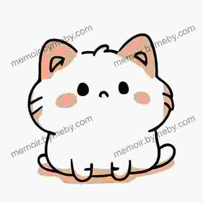 A Cute Kawaii Cat Drawing Made By A Child How To Draw Kawaii Cats For Kids : How To Draw 100 Cute Cats Step By Step Made Easy For Ages 7 12 And Beginners