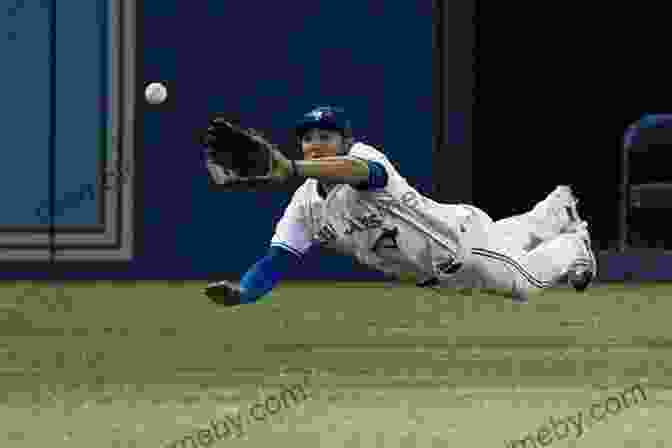 A Fielder Making A Diving Catch ABCs Of Baseball Peter Golenbock