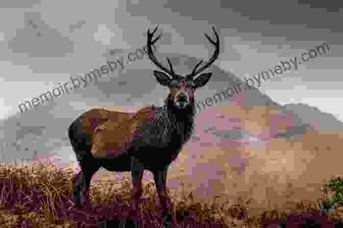 A Ghillie Standing Beside A Majestic Red Deer In The Highlands, Showcasing The Ghillie's Role In Managing Wildlife Populations And Hunting Traditions The Highland Ghillie S Diary Mark Riebling