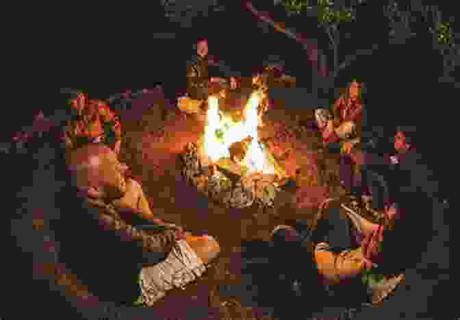 A Group Of Explorers Gathered Around A Campfire, Sharing Stories Of Their Mermaid Encounters The Tiptoe Guide To Tracking Mermaids