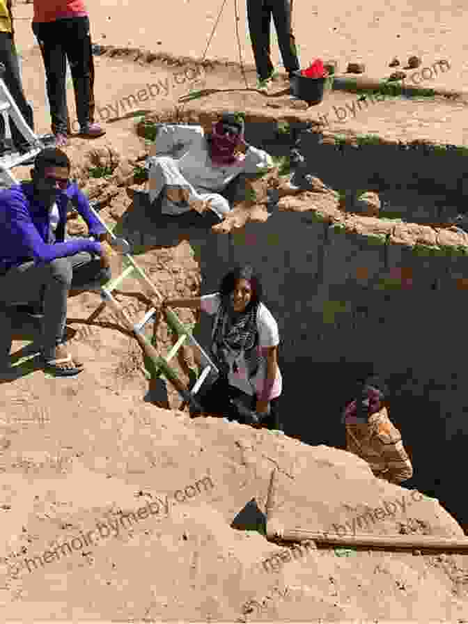 A Group Of Female Archaeologists Working On An Excavation Site, Laughing And Collaborating. Girl Archaeologist: Sisterhood In A Sexist Profession