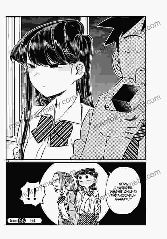 A Panel From Komi Can't Communicate Vol. 1 Depicting Komi Shouko And Her Friends Sharing A Moment Of Camaraderie. Komi Can T Communicate Vol 1