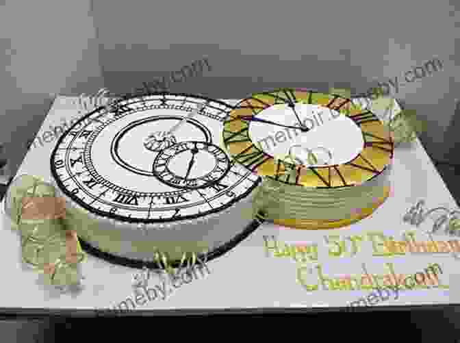 A Round Cake With A Clock Face On Top Cake O Clock Alexandra Teleru