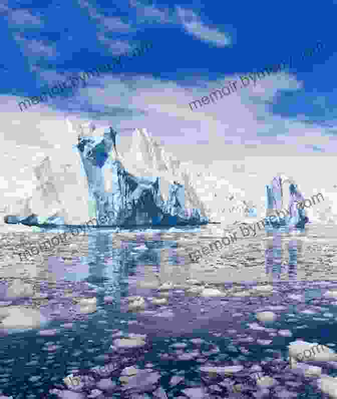 A Stunning Image Of Antarctica, Showcasing Its Icy Wilderness, Majestic Icebergs, And Scientific Importance. Draw The World: An Outline Of Continents And Oceans