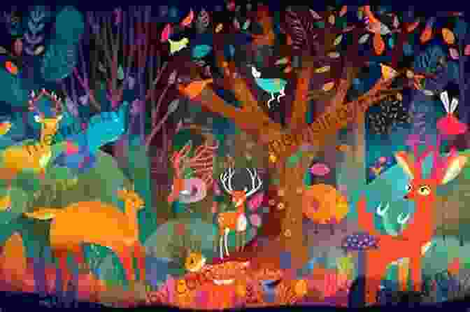 A Vibrant Illustration Of The Magical Land Of Birthdays, With Colorful Characters And Whimsical Landscapes The Magical Land Of Birthdays