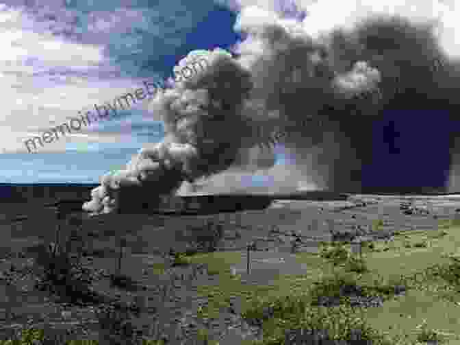 A Volcanic Eruption On The Big Island Of Hawaii, With A Plume Of Ash And Smoke Rising Into The Sky. Island On Fire Alexandra Witze