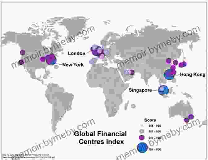 A World Map Dotted With Islamic Finance Hubs Heaven S Bankers: Inside The Hidden World Of Islamic Finance