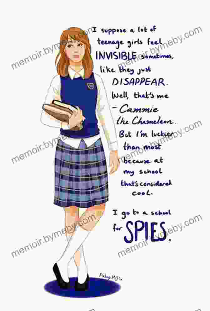 Cammie Morgan, The Protagonist Of Cross My Heart And Hope To Spy, In Her Gallagher Academy Uniform Standing Confidently With Her Arms Crossed And A Determined Expression On Her Face. Cross My Heart And Hope To Spy (Gallagher Girls 2)