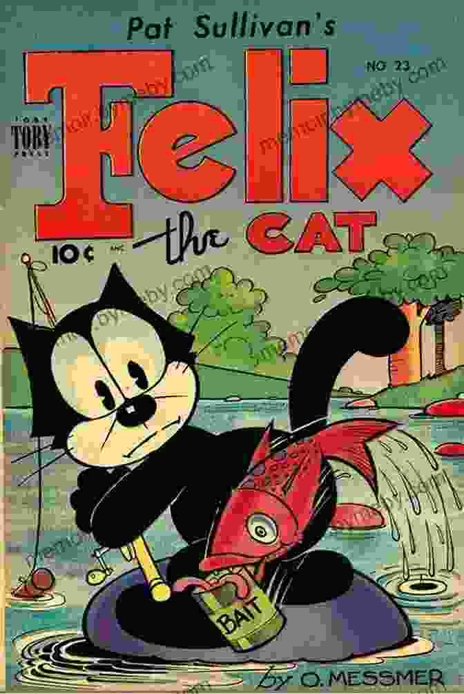 Cartoon Cat Comic Book Cover: A Shadowy Figure Of Cartoon Cat Looming Over A Group Of Frightened Teenagers. Cartoon Cat Comic Book: Never Meet Scp 173 Bridge Worm