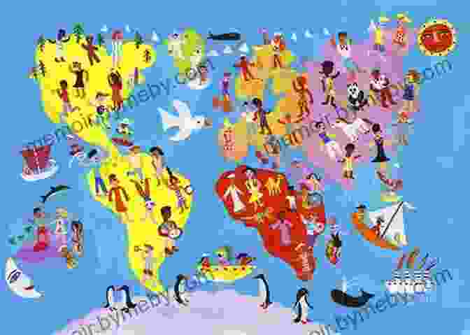 Children Exploring A World Map, Representing The Book's Global Focus All About Thailand: Stories Songs And Crafts For Kids (All About Countries)