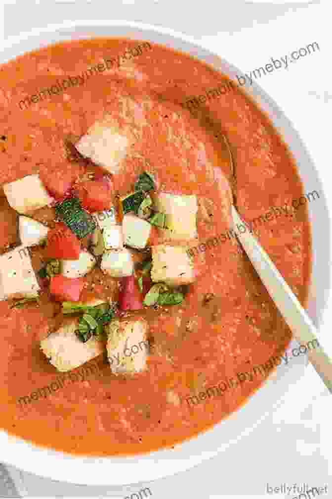 Chilled Gazpacho With Toasted Croutons The Hamptons Kitchen: Seasonal Recipes Pairing Land And Sea