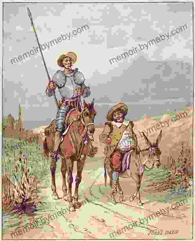 Don Quixote And Sancho Panza Engaged In A Philosophical Discussion. Don Quixote Edith Grossman