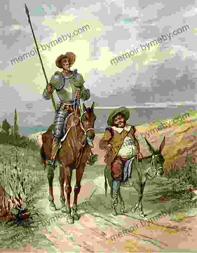 Don Quixote Riding His Horse, Rocinante, With His Loyal Squire, Sancho Panza, By His Side. Don Quixote Edith Grossman