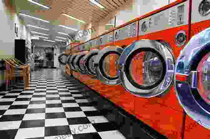 Exterior Of A Laundromat, With People Coming And Going. Our Laundry Our Town: My Chinese American Life From Flushing To The Downtown Stage And Beyond