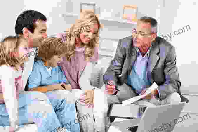 Family Gathered Around A Lawyer Discussing Estate Planning Wills And Estate Planing Guide