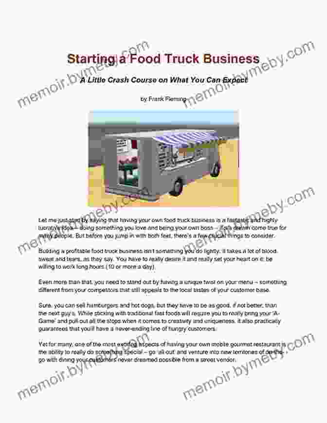 Food Truck Business Planning Starter Guide For Food Truck Business: Key Elements To Know Business Plan Profitability And Strategies (Food Truck Business And Restaurants 2)