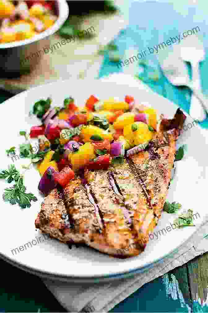 Grilled Salmon With Mango Salsa The Hamptons Kitchen: Seasonal Recipes Pairing Land And Sea