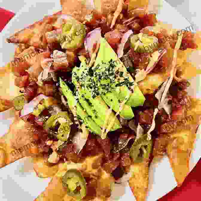 Hawaiian Poke Nachos Topped With Fresh Ahi, Avocado, And Crunchy Wonton Chips Cook Real Hawai I: A Cookbook