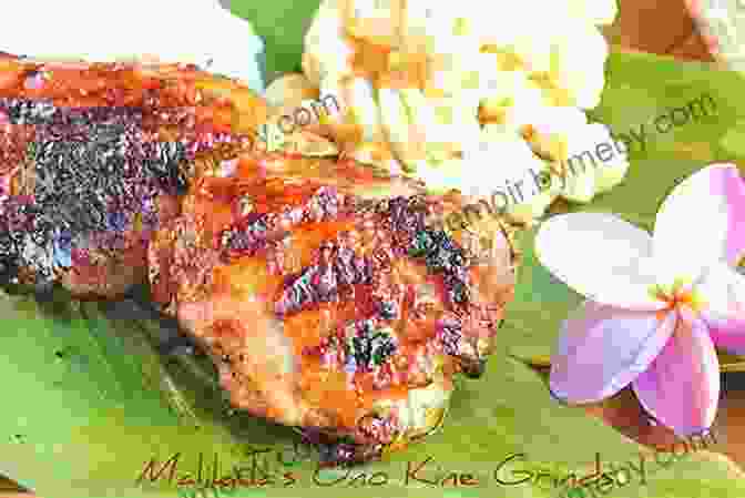 Huli Huli Chicken Grilling Over An Open Flame Cook Real Hawai I: A Cookbook