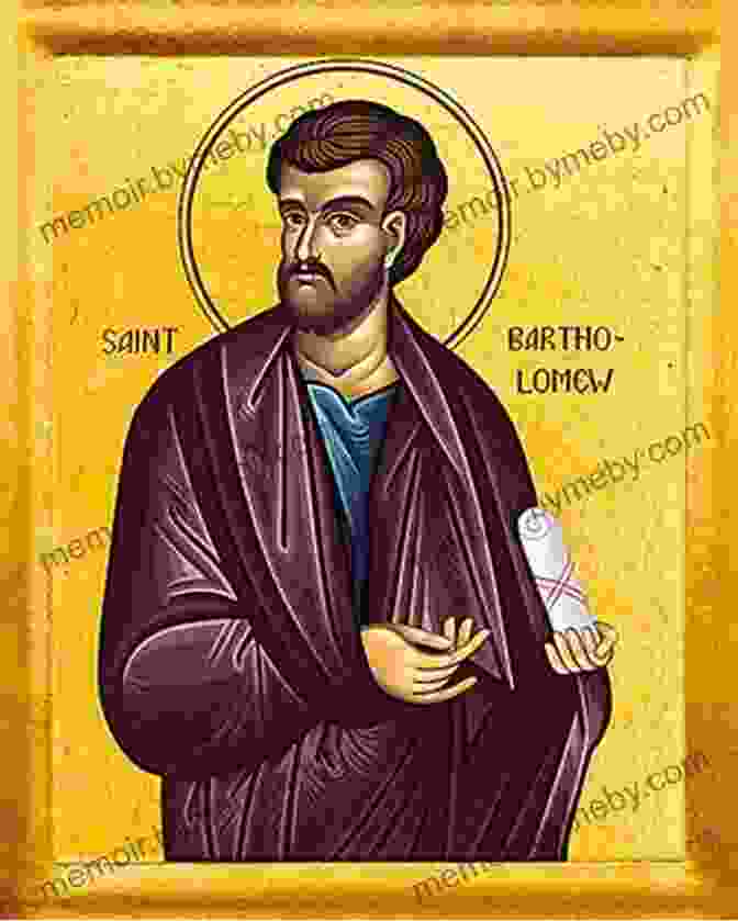 Icon Of St. Bartholomew Gospel (Questions) Of St Bartholomew