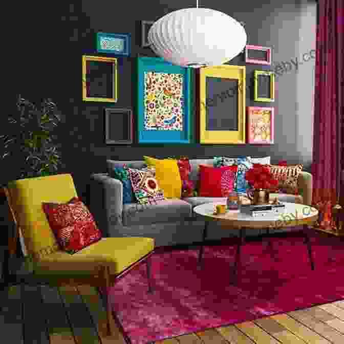 Image Of A Colorful Room With Furniture, Art, And Decor Crafting With Alcohol Inks: Creative Projects For Colorful Art Furniture Fashion Gifts And Holiday Decor