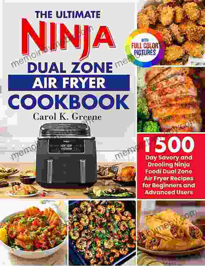 Image Of Ninja Dual Zone Air Fryer Cookbook Ninja Dual Zone Air Fryer Cookbook: Easier And Crispier Air Fryer Recipes With European Measurements And Ingredients