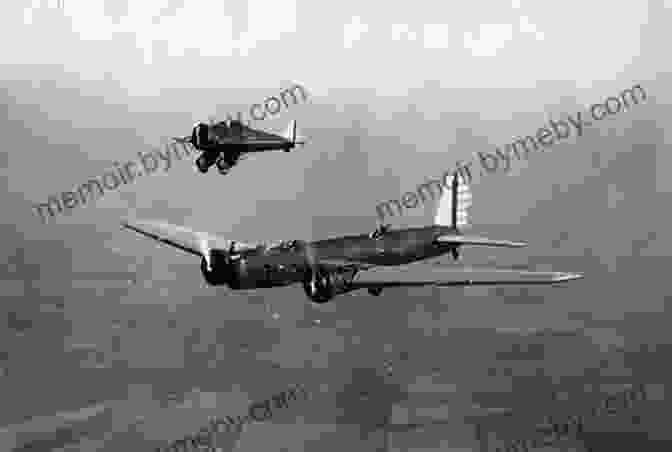 Interwar Military Aircraft In Flight. Military Innovation In The Interwar Period