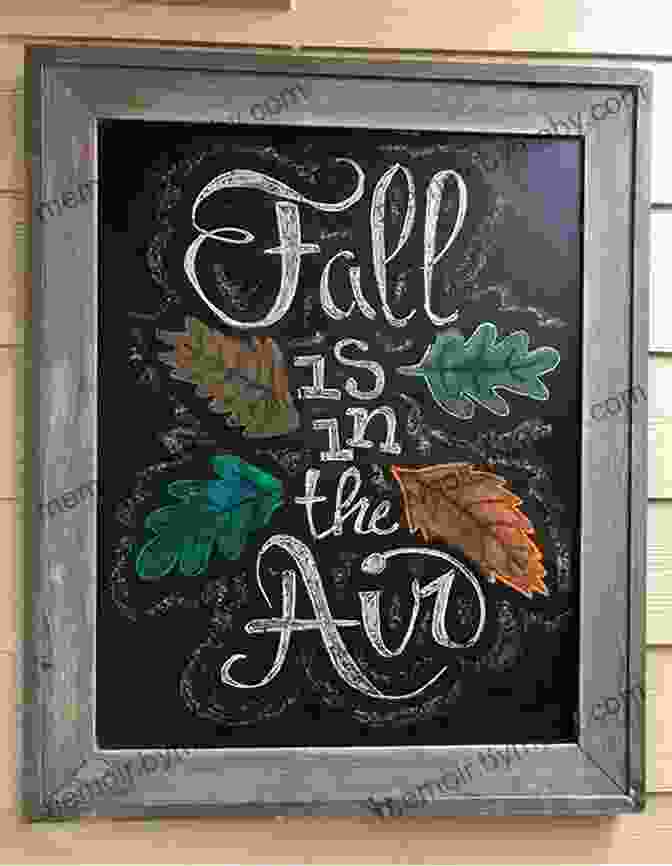 Intricate Chalkboard Illustration Depicting A Whimsical Scene, Showcasing The Versatility Of Chalkboard Art Beyond Basic Lettering. Chalk Art And Lettering 101: An To Chalkboard Lettering Illustration Design And More Ebook