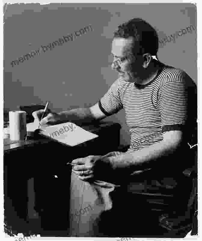 John Steinbeck Writing At His Desk Travels With Charley In Search Of America