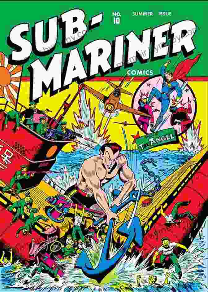 Jumbo Comics 156 Cover Showcasing The Iconic Character, The Sub Mariner Jumbo Comics #156 Allan M Siegal