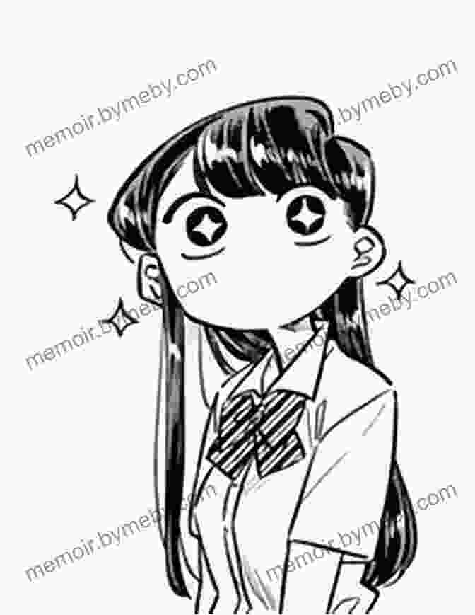 Komi Can't Communicate Manga Cover Featuring Komi Shouko With A Nervous Expression Komi Can T Communicate Vol 3