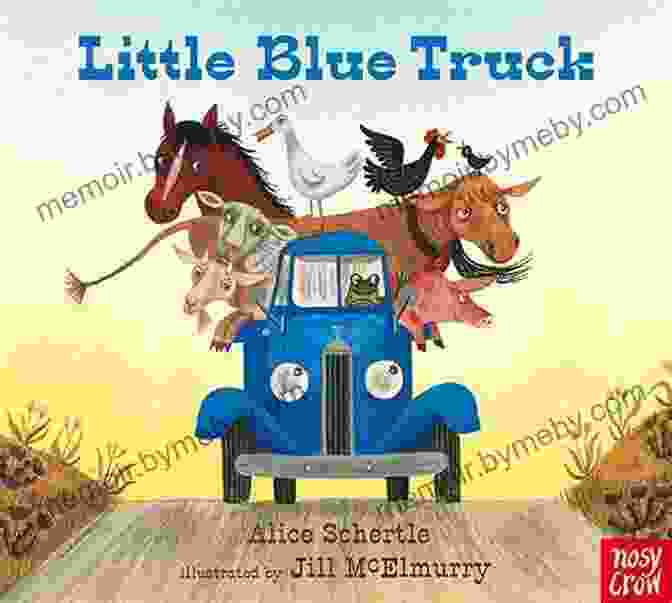 Little Blue Truck Helping A Group Of Animals Little Blue Truck Leads The Way