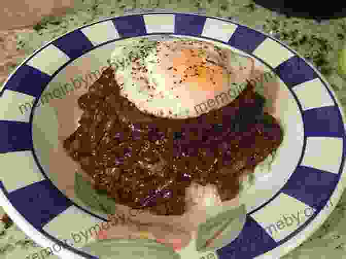 Loco Moco Nachos Piled High With Ground Beef, Fried Eggs, And Gravy Cook Real Hawai I: A Cookbook