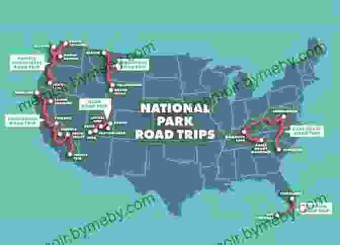 Map Of A Road Trip Route With Highlighted Destinations And Attractions The Red Centre Way Guide: A Complete Driving Sightseeing Guide