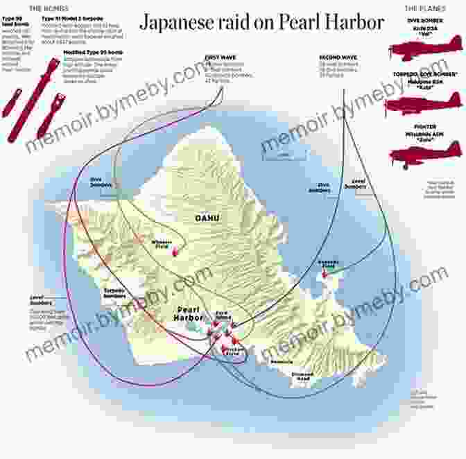 Map Of The Pearl Harbor Attack The Attack On Pearl Harbor: An Interactive History Adventure (You Choose: History)