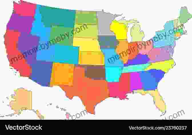 Map Of The United States With Each State Highlighted The Land Of Confusion (vol 2) : How History Talks About The States And What He Mentioned And History Keep Recording ( United States Guide) (FRESH MAN)