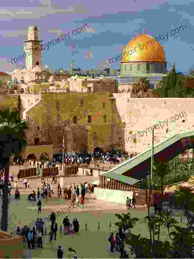 Panoramic View Of Jerusalem's Old City With The Golden Dome Of The Rock And The Western Wall. Experiencing The Land Of The Book: A Life Changing Journey Through Israel