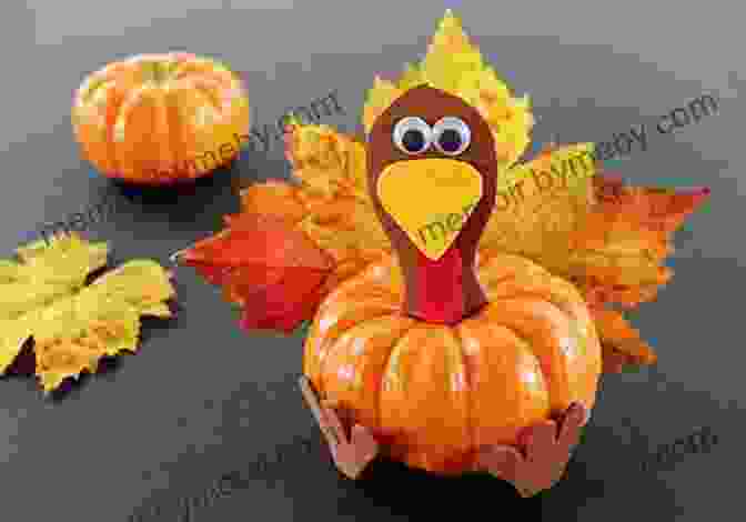 Thanksgiving Painted Pumpkin Craft Made With Small Pumpkins And Paint Easy Crafts For Thanksgiving