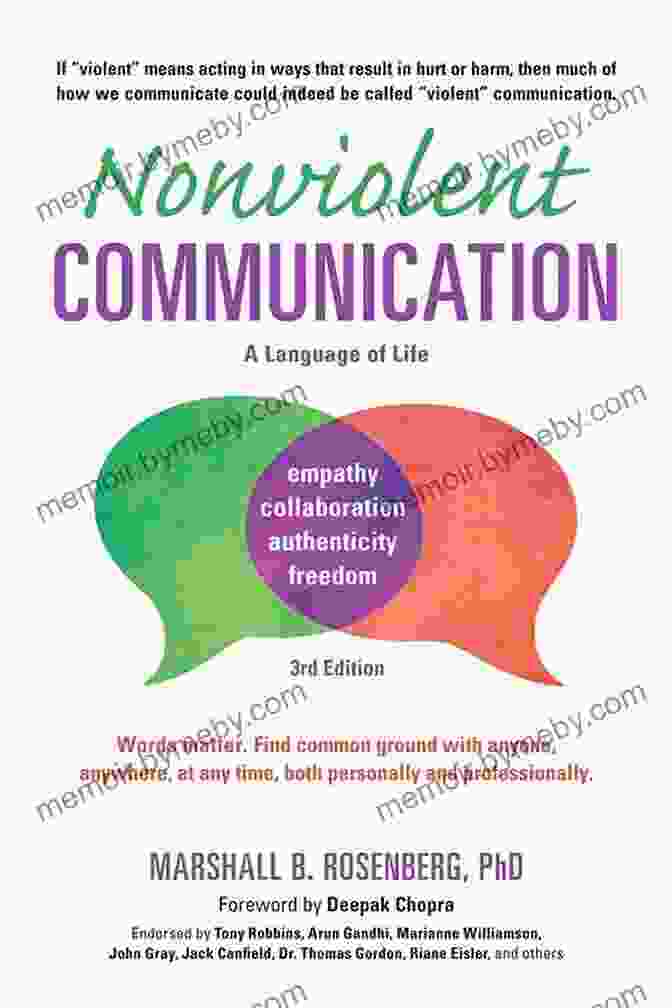 The Art Of Nonviolent Communication Book Cover The Art Of Nonviolent Communication: Turning Conflict Into Connection