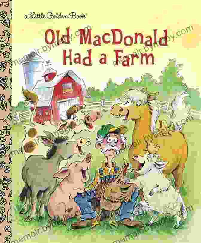 The Cover Of The Old Macdonald Had A Farm Little Golden Book Old MacDonald Had A Farm (Little Golden Book)