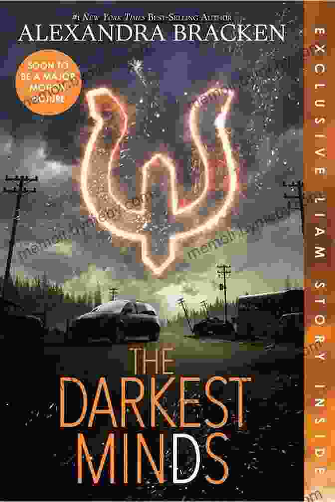 The Darkest Minds Novel Cover Featuring A Girl With Glowing Blue Eyes Against A Dark Background In The Afterlight: A Darkest Minds Novel (The Darkest Minds 3)