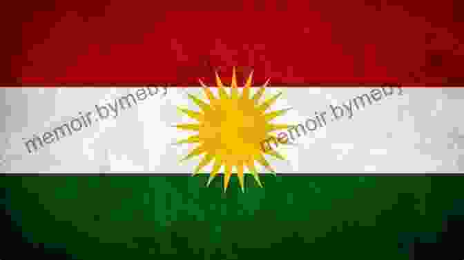 The Kurdish Flag, A Symbol Of Their Aspirations For Self Determination Being Kurdish In A Hostile World