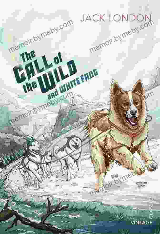 White Fang And The Call Of The Wild Book Cover White Fang And The Call Of The Wild