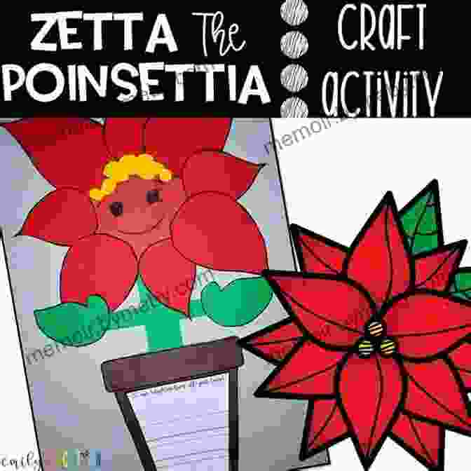 Zetta The Poinsettia In A Red Pot With A Big Smile On Her Face Zetta The Poinsettia Alma Hammond